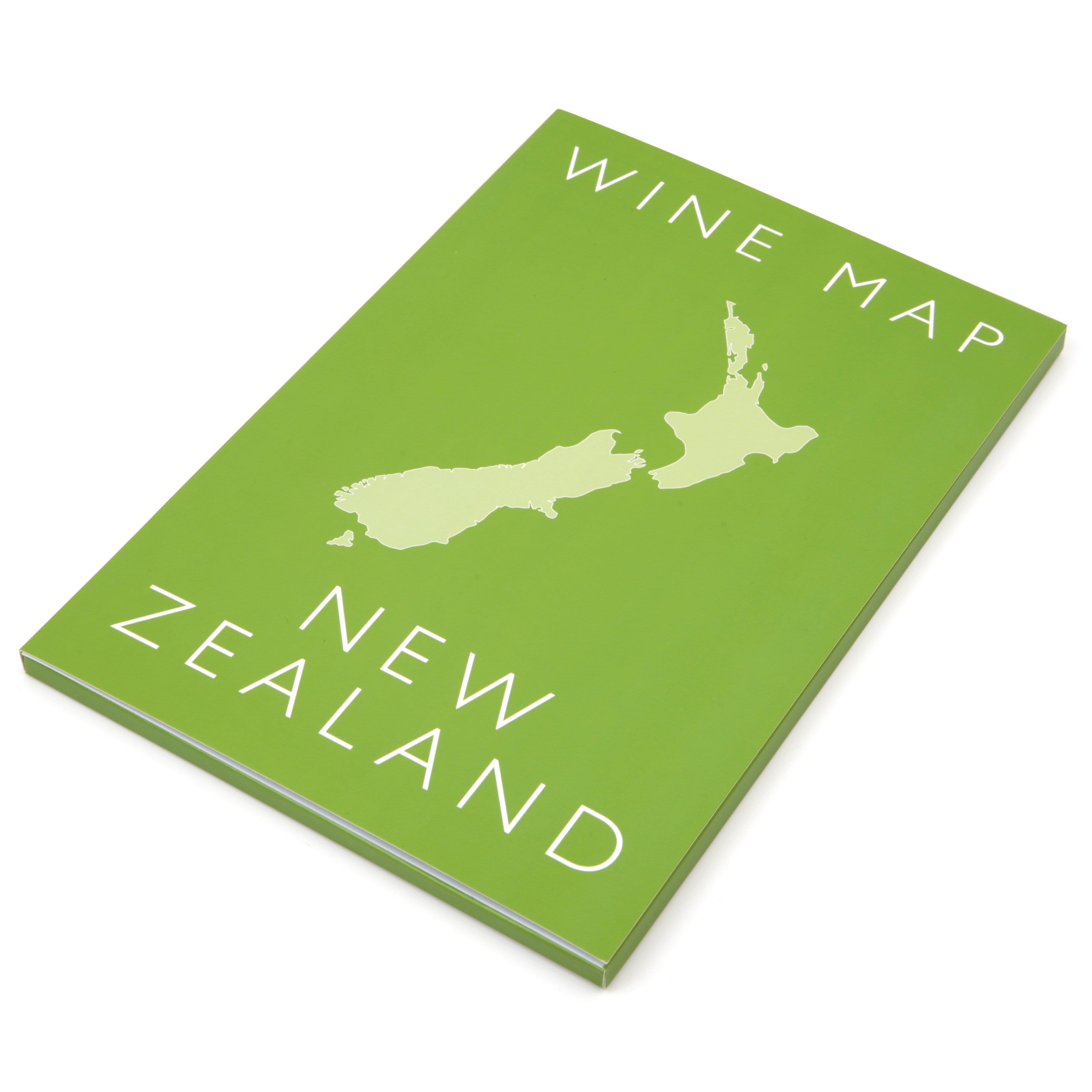 Wine Map Of New Zealand Bookshelf Edition De Long   Wine Map Of New Zealand Bookshelf Edition Box 