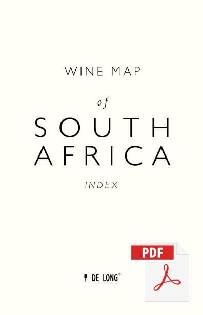 Wine Map of South Africa - Digital Edition – De Long